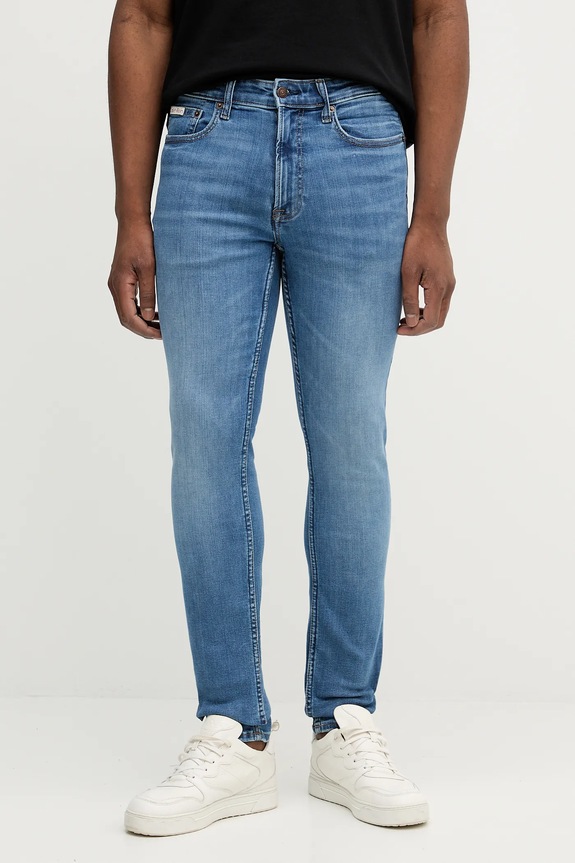 Rifle Calvin Klein Jeans modrá LV04RB719G