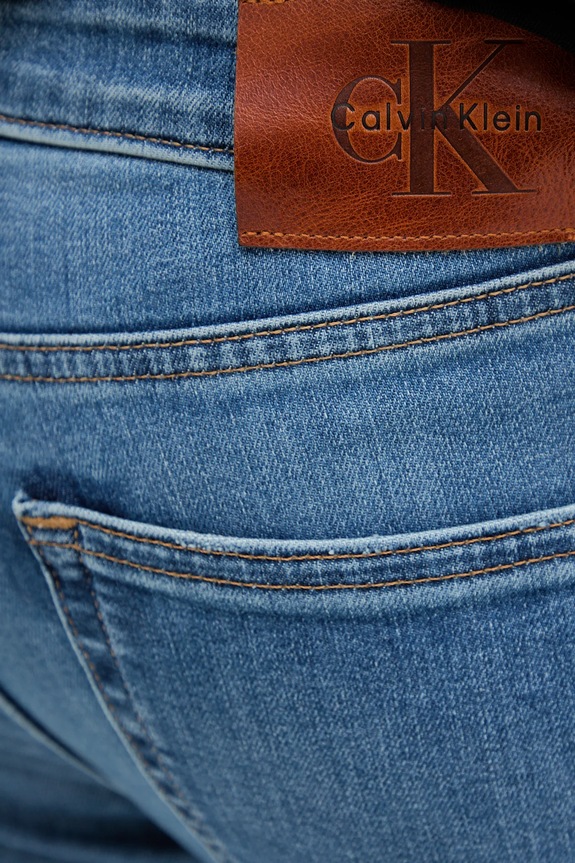 Rifle Calvin Klein Jeans modrá LV04RB719G