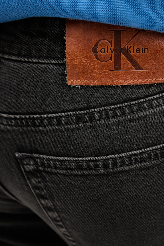 Rifle Calvin Klein Jeans čierna LV04RB738G