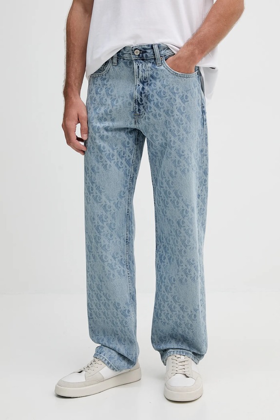 Džíny Calvin Klein Jeans modrá LV04RC721G