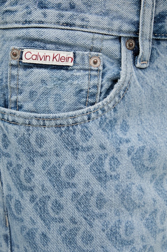 Džíny Calvin Klein Jeans modrá LV04RC721G