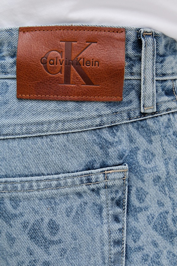 Džíny Calvin Klein Jeans LV04RC721G modrá