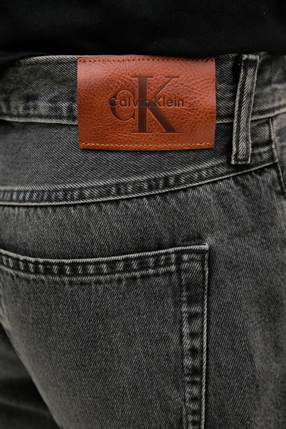 Τζιν παντελόνι Calvin Klein Jeans γκρί LV04RB705G