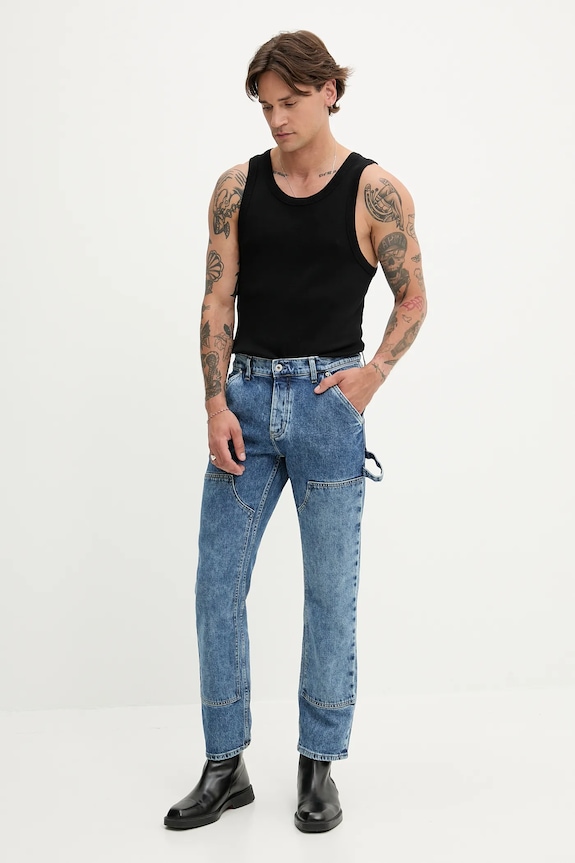 Rifle Karl Lagerfeld Jeans A3M10043 modrá AW25