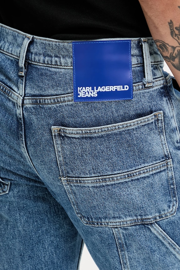 Rifle Karl Lagerfeld Jeans A3M10043 modrá