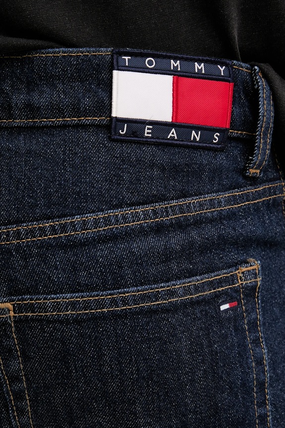 Rifle Tommy Jeans tmavomodrá DM0DM22186