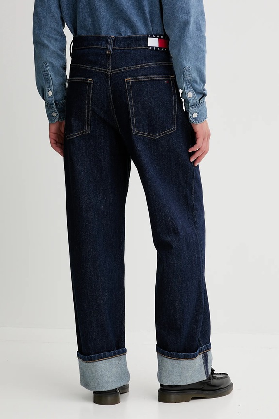 Odzież Tommy Jeans jeansy DM0DM22244 granatowy
