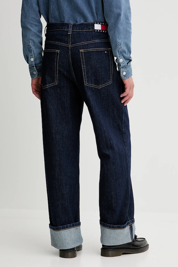 Odzież Tommy Jeans jeansy DM0DM22244 granatowy