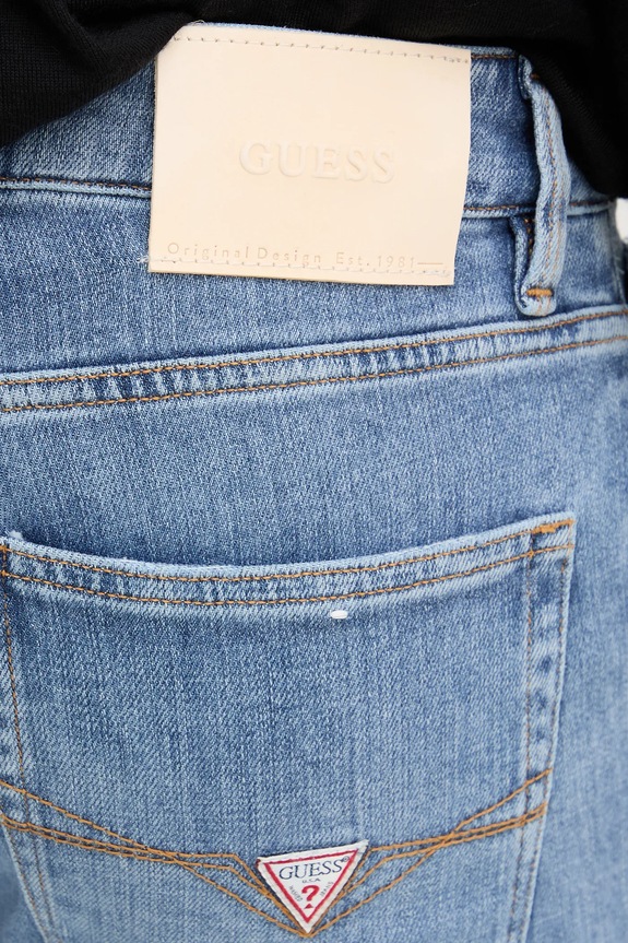 Τζιν παντελόνι Guess ANGELS μπλε M5YAN2.D5QB3