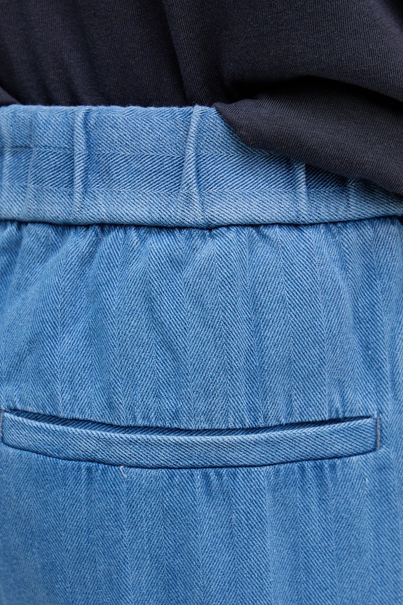 Frescobol Carioca pantaloni de bumbac albastru 2606.855