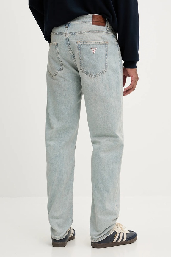 Ρούχα Τζιν παντελόνι Guess Jeans M5GA90.D5M51 μπλε