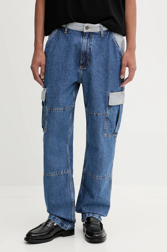 Rifle Guess Jeans modrá M5YA88.D5M56
