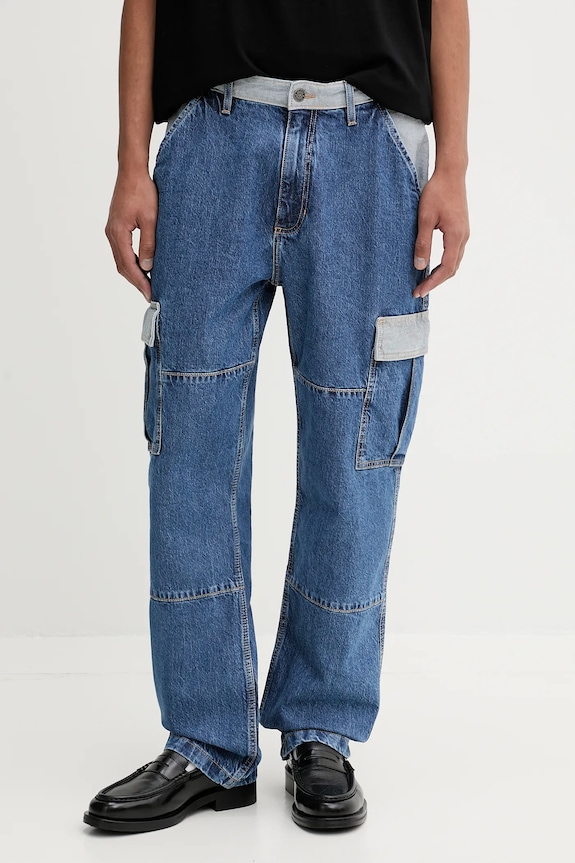 Rifle Guess Jeans modrá M5YA88.D5M56
