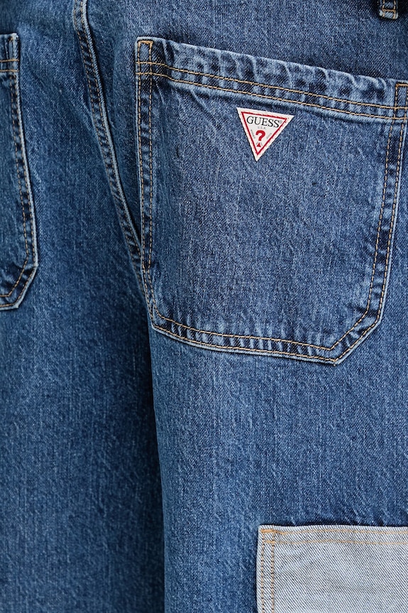 Rifle Guess Jeans modrá M5YA88.D5M56