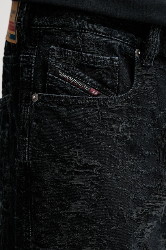 Diesel jeans 2024 D-MACS L.32 A18974.007BW negru