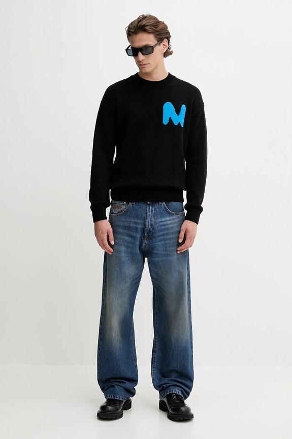MSGM jeans 3940MP236L.257594 blu AW25