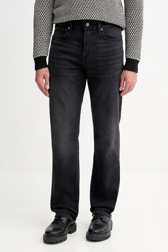 Guess jeansy MASON czarny M5BAR7.D6143