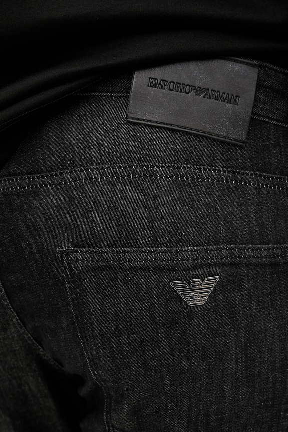 Emporio Armani jeansy czarny EM000121.AF14117