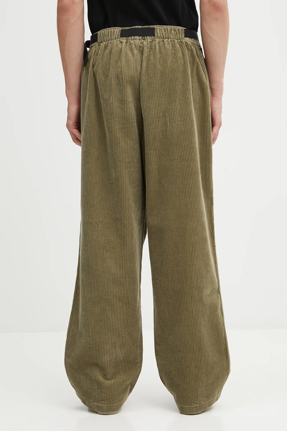 Clothing adidas Originals corduroy trousers EQT Pant JX1468 green