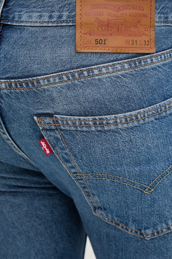Levi's jeans 501® LEVIS®ORIGINAL FIT albastru 00501.3644