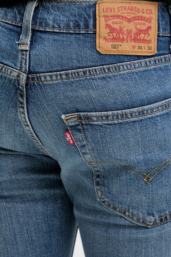 Traperice Levi's 527™ SLIM BOOT CUT plava 05527.0685