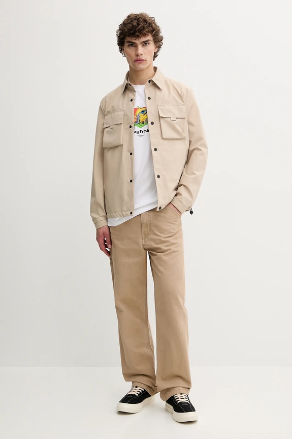 Βαμβακερό παντελόνι Levi's 55849.0067 μπεζ AA00