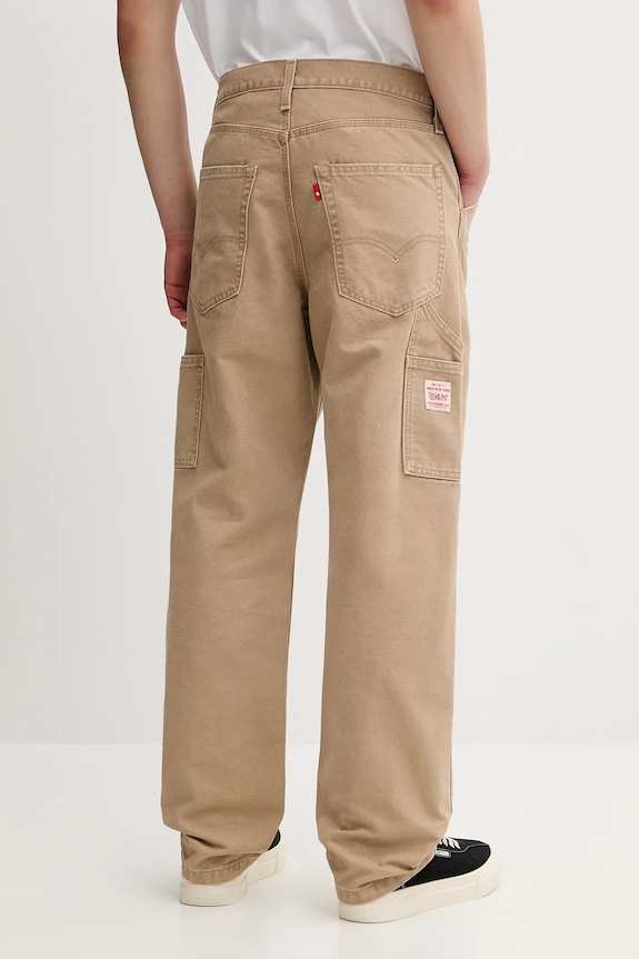 Ρούχα Βαμβακερό παντελόνι Levi's 55849.0067 μπεζ