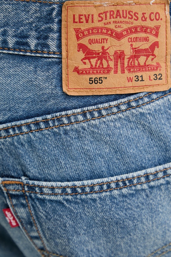 Levi's jeans 565 LOOSE STRAIGHT albastru A7221.0031