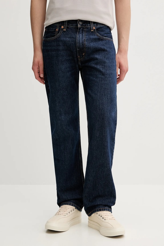 Traperice Levi's 555 RELAXED STRAIGHT mornarsko plava A7223.0007