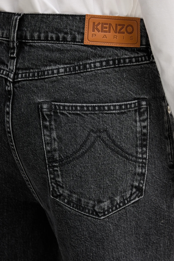 Τζιν παντελόνι Kenzo μαύρο FF65DP4306C4