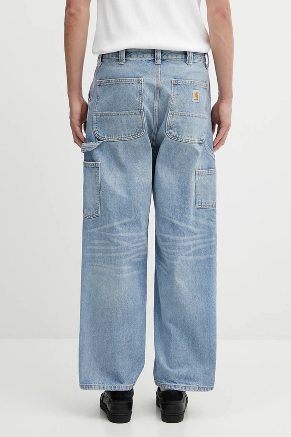 Oblečení Džíny Carhartt WIP OG Double Knee I035797.01UR modrá