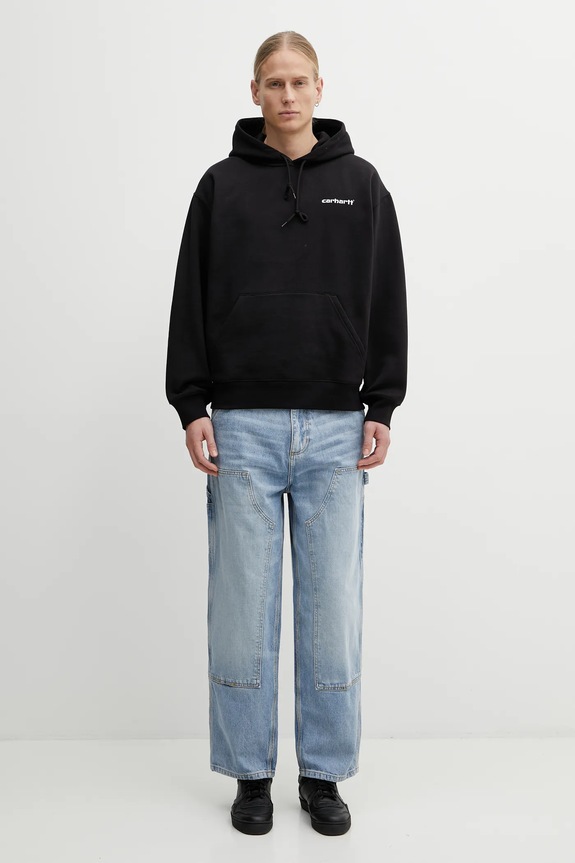 Džíny Carhartt WIP OG Double Knee I035797.01UR modrá