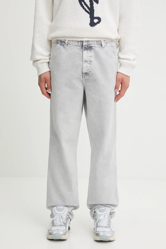 Carhartt WIP jeansy Single Knee szary I035559.895F