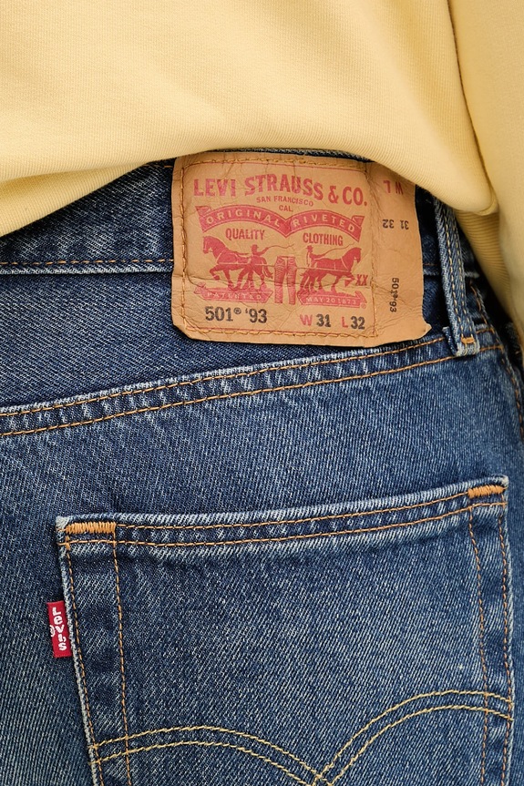 Traperice Levi's 501® 93 STRAIGHT plava 79830.0360