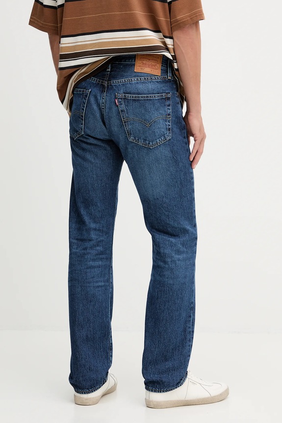 Îmbrăcăminte Levi's blugi din bumbac 501® LEVIS®ORIGINAL FIT 00501.3737 albastru