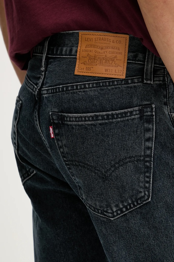 Levi's jeansy 555™ RELAXED STRAIGHT niebieski 000LO.0034