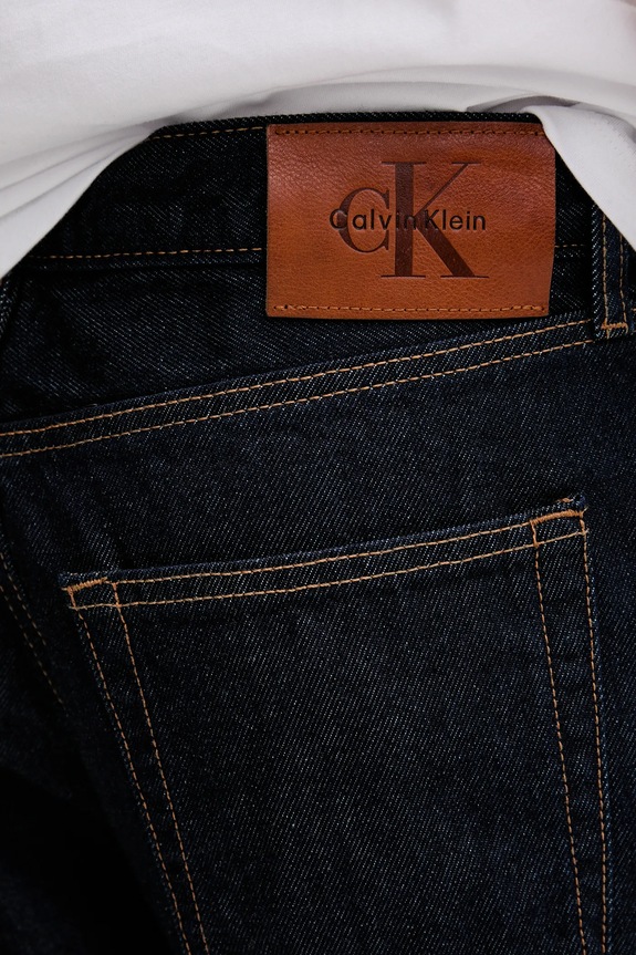 Calvin Klein jeansy granatowy LV04RD713G