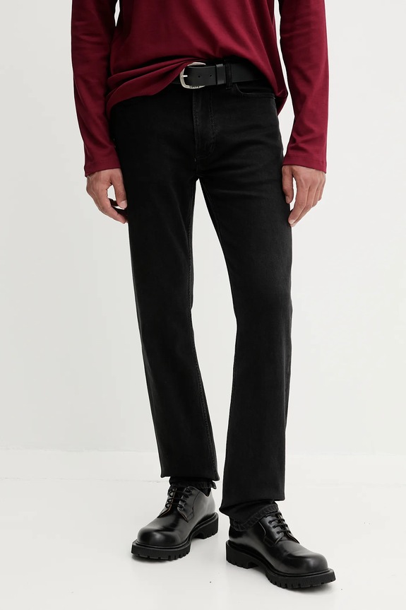 Τζιν παντελόνι Calvin Klein μαύρο LV04RD902G