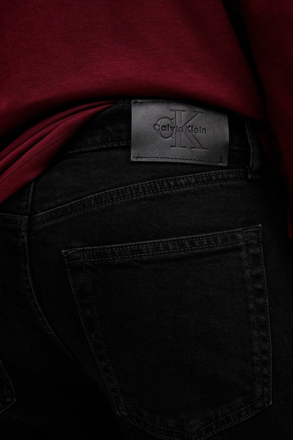 Τζιν παντελόνι Calvin Klein μαύρο LV04RD902G