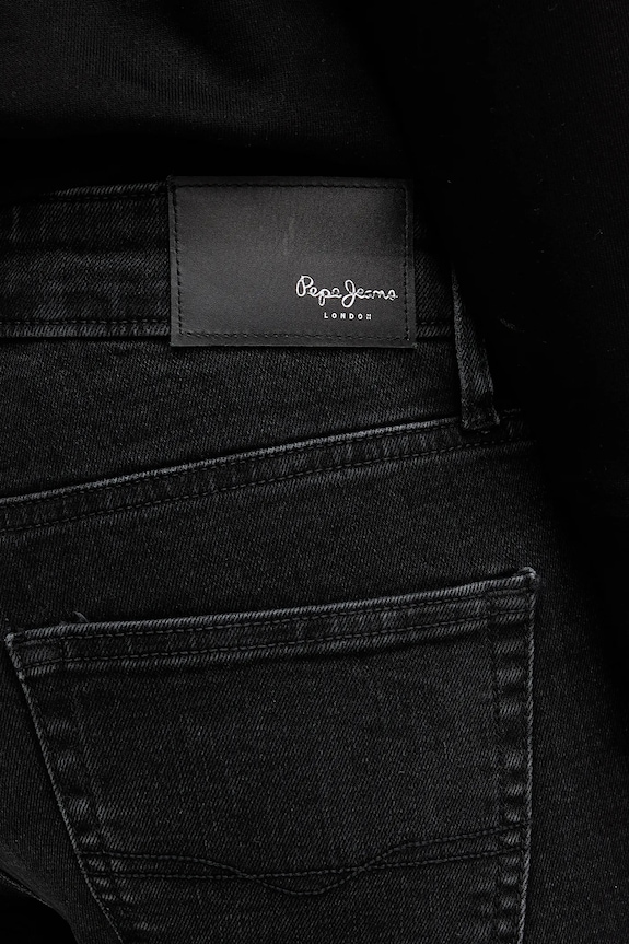 Τζιν παντελόνι Pepe Jeans μαύρο PM20738769AA