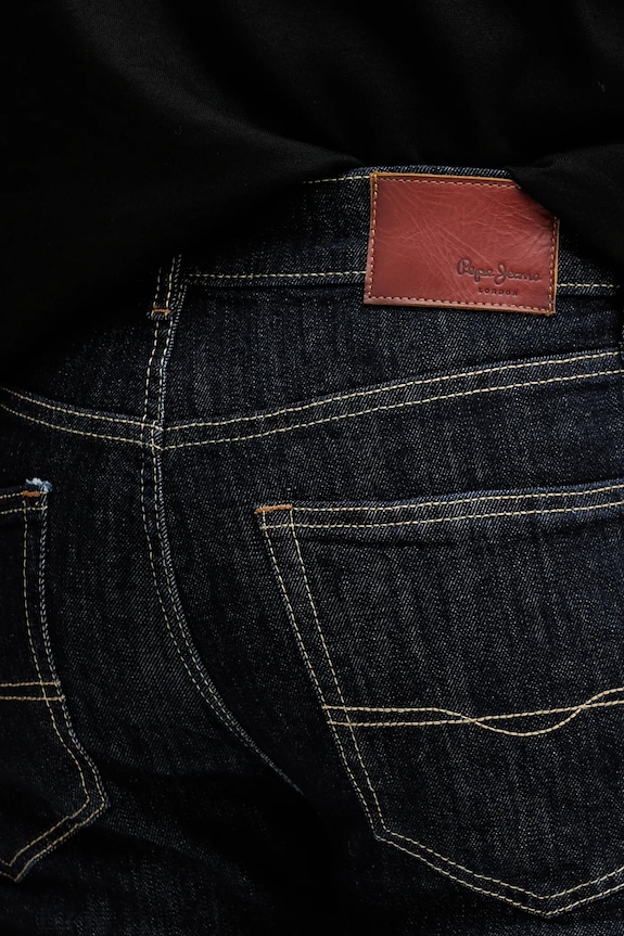 Pepe Jeans jeansy granatowy PM20839886CB