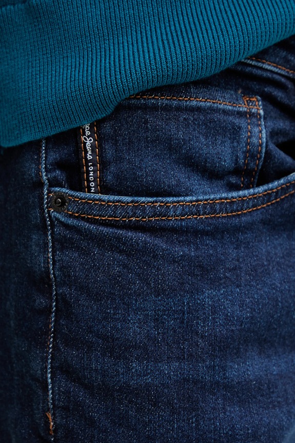 Odzież Pepe Jeans jeansy PM2083996FA granatowy