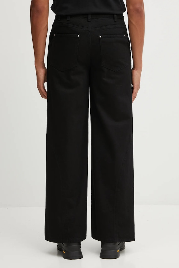 Odjeća Traperice Heliot Emil AW25.M.10.189.BLK01.CO crna