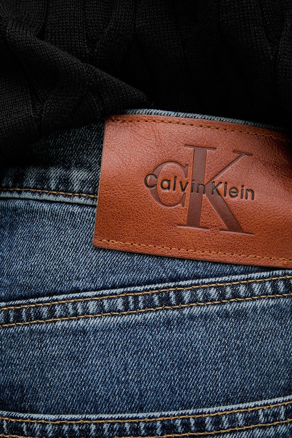 Rifle Calvin Klein Jeans tmavomodrá LV04LB782G
