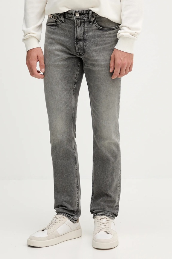 Džíny Calvin Klein Jeans šedá LV04RD705G