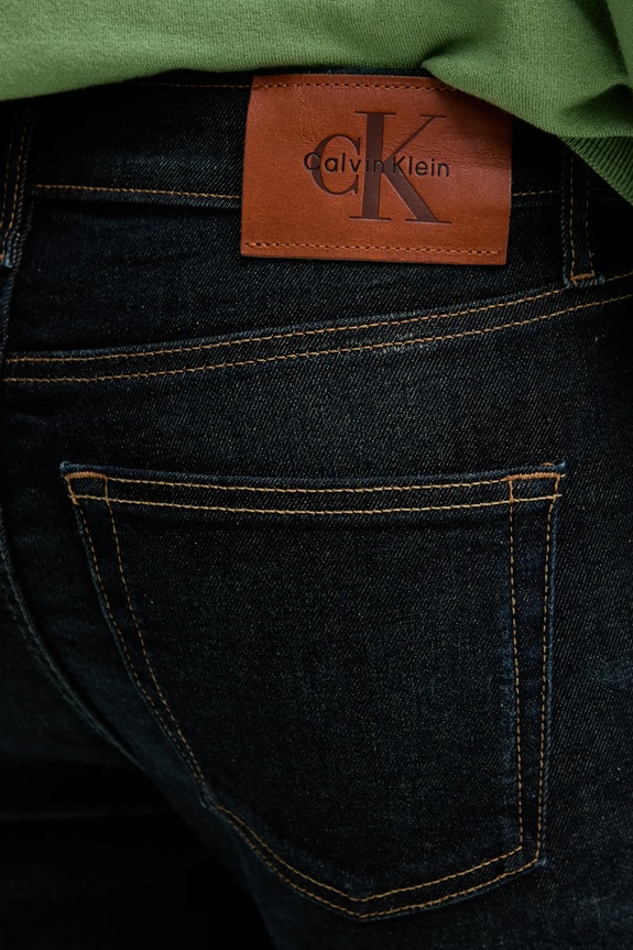 Traperice Calvin Klein Jeans mornarsko plava LV04RD718G