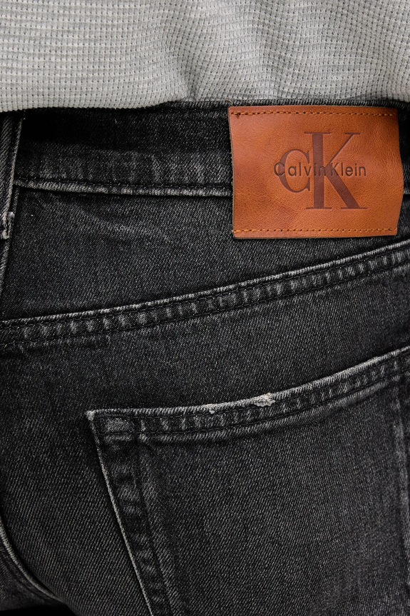 Τζιν παντελόνι Calvin Klein Jeans μαύρο LV04RD720G