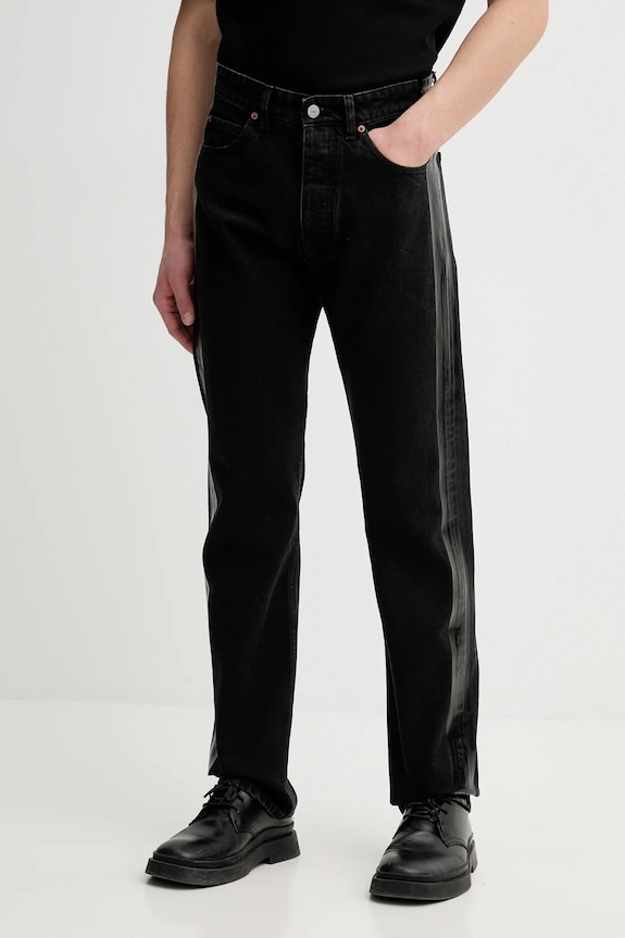 MM6 Maison Margiela jeans negru SH2LA0035.S30743.972