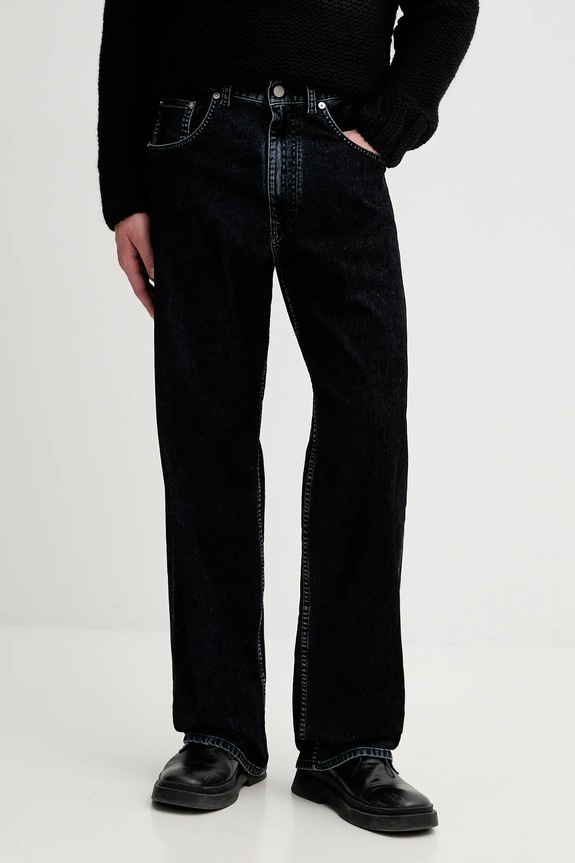MM6 Maison Margiela jeans bleumarin SH2LA0042.M30039.900