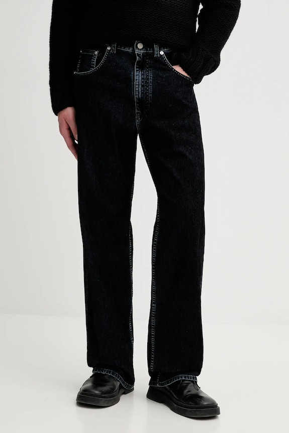 MM6 Maison Margiela jeans bleumarin SH2LA0042.M30039.900